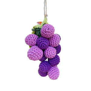 Decorazione crochet "Grappolo d'uva"