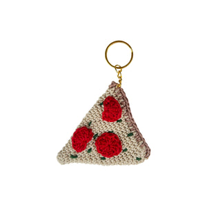 Portachiavi crochet “Spicchio Pizza"