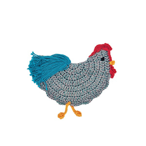 Presina da cucina crochet "Gallo"