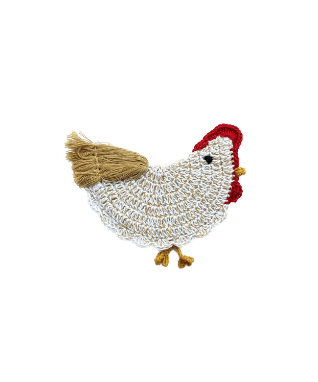 Presina da cucina crochet "Gallo"