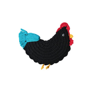 Presina da cucina crochet "Gallo"