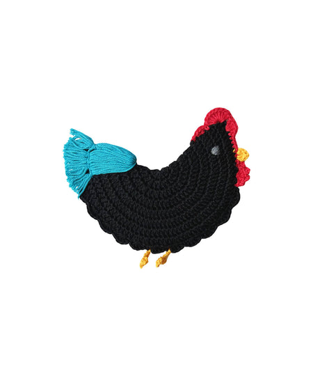 Presina da cucina crochet "Gallo"