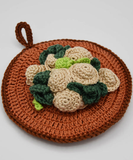 Presina crochet “Orecchiette col cime di rape”