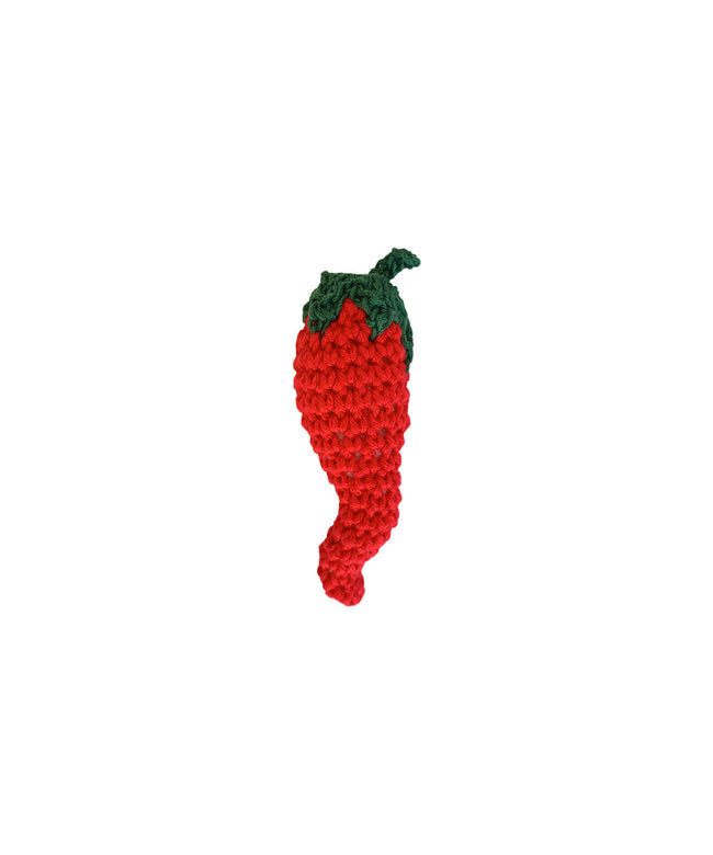 Spilla crochet "Peperoncino"